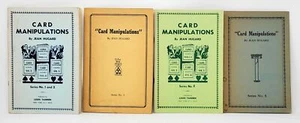 Jean Hugard / Card Manipulations Series Numbers 1 and 2 3 4 5 Four Volume Set - Bild 1 von 1