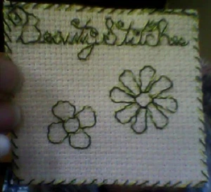 BeautyStitches Coaster Designs: Flowers - Picture 1 of 7