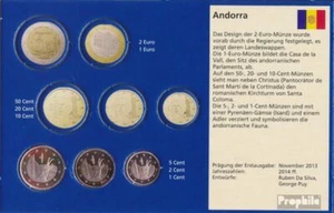 Münzen Andorra AND1- 3 2022 Stgl./unzirkuliert Natur - Bild 1 von 1