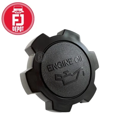 TAMPA DE ENCHIMENTO DE ÓLEO DO MOTOR FJ62 FJ70 FJ80 FJ82 TOYOTA LAND CRUISER FABRICANTE DE EQUIPAMENTO ORIGINAL 1988-92 - Imagem 1 de 4