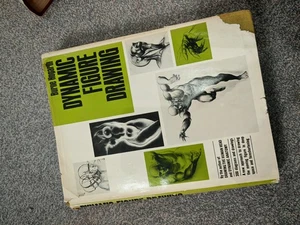 American USA book dynamic figure drawing. Art the human body. Great book - Imagen 1 de 3