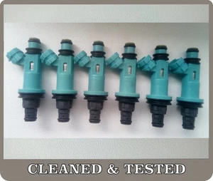 Toyota Lexus IS GS SC 300 3.0 V6 Denso 23250-46090 23209-46090 Original set of 6 - Bild 1 von 4