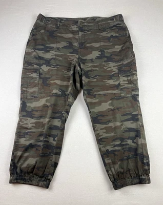 Pantalones Sanctuary Estándar Excedente Para Mujer Plus 16W Camuflados Carga Boho Calce Cónico Foto 1 de 4