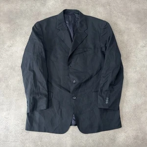 Blazer Burberrys Hombre 40 Vintage Clásico Formal Chaqueta, Negro - Imagen 1 de 11