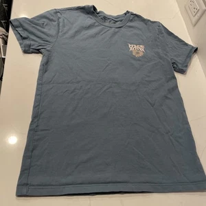 Vans Off The Wall 1966 Tee Shirt Blue W/Sunflower Size XS - Picture 1 of 8