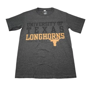 Texas Longhorns Shirt Mens S Gray Orange Majestic Tee Football Golf Austin TX - Picture 1 of 15