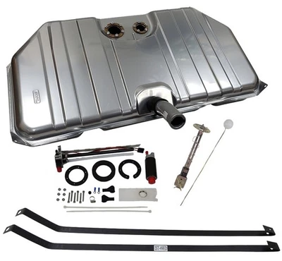 Chevy Camaro 1970-73 inyección de combustible EFI tanque de combustible esquina con muescas con bomba de combustible Foto 1 de 4