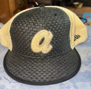 MLB New Era 59fifty Hat Size 8 Atlanta Braves Cooperstown Collection Corduroy - Picture 1 of 4