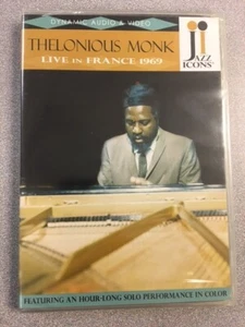 Thelonious Monk – Live In France 1969 DVD (New/Sealed) 2011 *LAST ONE* - Imagen 1 de 2