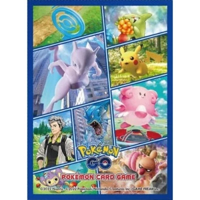 THE POKÉMON COMPANY 1 sleeve Pikachu Mewtwo | Pokemon Go Center Card Game (2022)