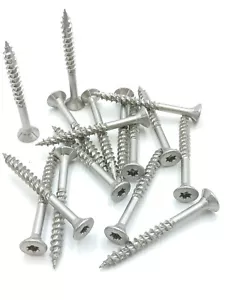 Terrassenschrauben Edelstahl A2 Torx 4,0, 5,0-6,0mm Profiqualität mit Bohrspitze - Bild 1 von 2