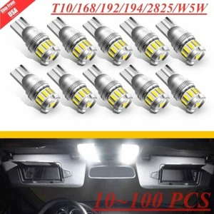 1-9x T10 LED License Plate Light Bulbs for Toyota Highlander 01-21 4Runner 02-21 - Foto 1 di 22