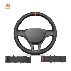 Glattes geprägtes Kunstleder Lenkradbezug für Volkswagen VW Amarok T6 California - Bild 1 von 10