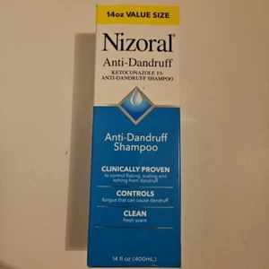 Nizoral Anti-Dandruff Shampoo, Cleans & Controls Fresh Scent 14oz Exp 07/2026+ - Picture 1 of 4