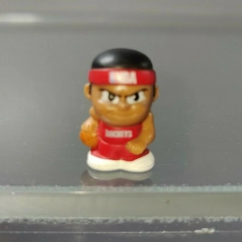 RARE 1" TALL HOUSTON ROCKETS NBA SERIES 1 TEENYMATES BASKETBALL FIGURE Cover