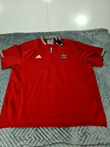 Chaqueta de béisbol Adidas para hombre resistente a la intemperie de los Astros de Houston roja talla XL NUEVA - Imagen 1 de 15