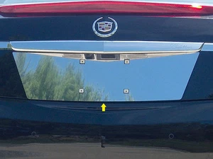 2013 2014 2015 2016 2017 CADILLAC XTS STAINLESS STEEL LICENSE PLATE TRIM INSERT - Bild 1 von 1