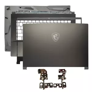 Nuevo para MSI Thin 15 MS-16R8 MS-16RK LCD Cubierta Trasera + Bisel + Apoyapalos + Parte Inferior + Bisagras - Imagen 1 de 19