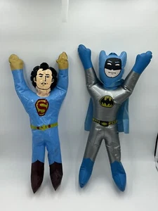 Vintage Batman And Superman 1970’s Carnival Prize “Scarce” Blow Up Taiwan - Picture 1 of 4