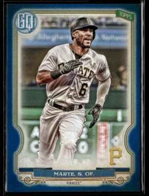 2020 Topps Gypsy Queen Blue Starling Marte #241/250 Pittsburgh Pirates #20 - Image 1 of 2