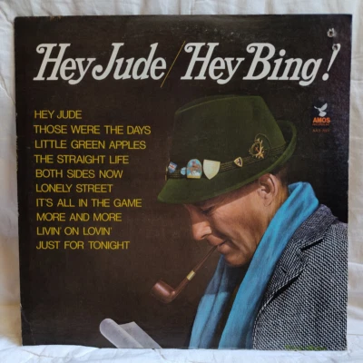 BING CROSBY Hey Jude Hey Bing! LP 1968 Vinyl AMOS AAS-7001 The Beatles VG+ - Image 1 of 4