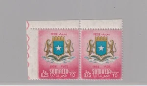 Somalia a. F. I. S.1957 : 25c. Rot Blau und Gelb Bruno ( n° 41) L.444 (427/ - Picture 1 of 2