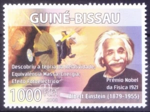 Guinea Bissau 2008 MNH, Einstein, Nobel Physics Winner  [Wg] - Picture 1 of 1
