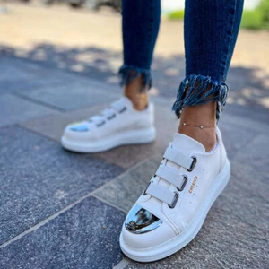 Men's Women's Shoes White Stylish Comfy Street Walking Sneakers Express Delivery - Picture 1 of 46