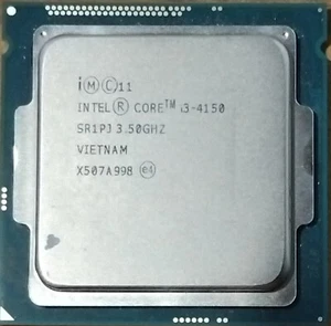 Intel Dual Core i3-4150 SR1PJ 3.5GHz M3 LGA1150 54W Processor CPU - Picture 1 of 2