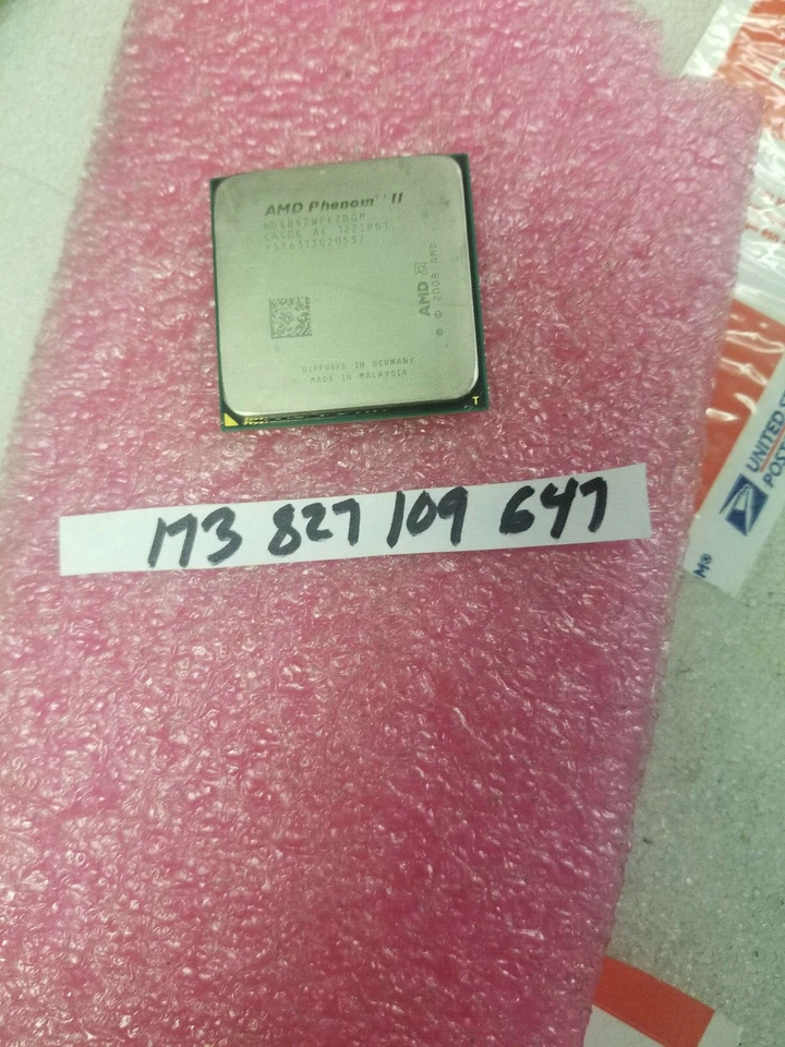 HDXB57WFK2DGM AMD Phenom Ii X2 B57 3.2 Ghz 1MB Dual Core 80W 6MB Processor - Image 1 of 1