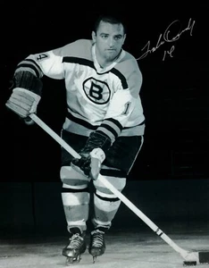 Forbes Kennedy Boston Bruins Signed 8x10 Photo, COA - Picture 1 of 3