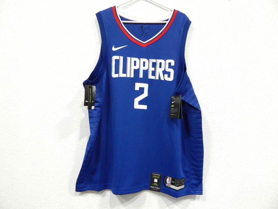 Nike Kawhi Leonard 2 La Clippers Swingman Jersey 864481-406 NBA Men's 2xl. XXL