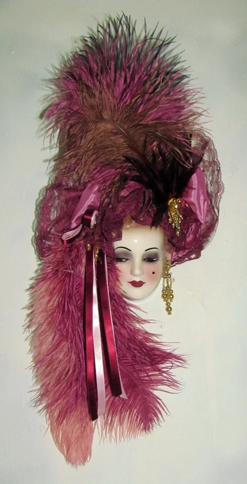 Máscara facial de dama creaciones únicas decoración colgante de pared - NUEVA EN CAJA Foto 1 de 1