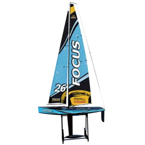 Joysway Focus V3 One Metre Sailboat RTR RC Blue JY8812V3B - Picture 1 of 1