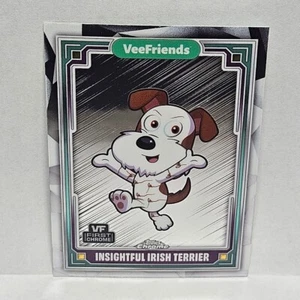 2025 Topps Chrome VeeFriends Insightful Irish Terrier #58 NM - Picture 1 of 2