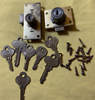 Mismatch Eagle Lock and Key 1900c Cupboard Wardrobe Drawer New Old Stock Parts