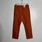 NWT Levis 501 "Big E" Premium Jeans Mens Orange 28 / 26