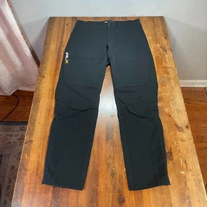 Ralph Lauren RLX Pants Mens Small Black Gents Sport Ankle Zip Track Performance - Picture 1 of 15