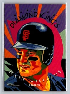 1995 Donruss #DK-12 Matt Williams Diamond Kings - Picture 1 of 2