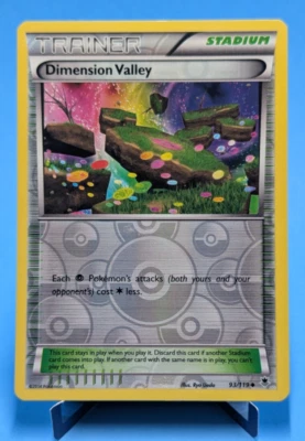 Dimension Valley 093/119 Pokémon TCG 2014 Uncommon Reverse Holo Phantom Forces - Image 1 of 3