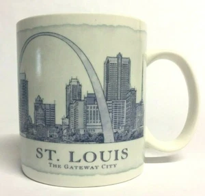 Starbucks Coffee 2006 City Mug Tasse St. Louis Missouri The Gateway City Arch - Bild 1 von 9