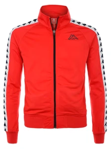 Mens Kappa Red & White Anniston 222 Jacket - Picture 1 of 4