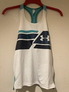 Girls Under Armour Racerback Tank Top Youth Medium 1305639 $25 - Picture 1 of 6