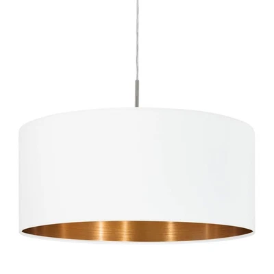 Lustre EGLO Pasteri en tissu, 1 point de lumière moderne - Photo 1/4