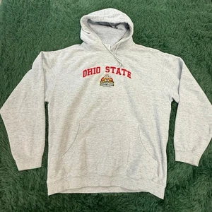 2007 Ohio State BCS Championship Game Fiesta Bowl Gray XL Sweatshirt NCAA Unisex - Picture 1 of 7