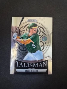 Inserto de talismán Panini Prizm #5 2025 Jacob Wilson Athletics - Imagen 1 de 2