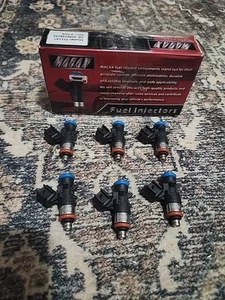 Set of 6 Fuel Injectors 0280158233 - Replaces 4G2269 FJ1147 05184085AC - Foto 1 di 9