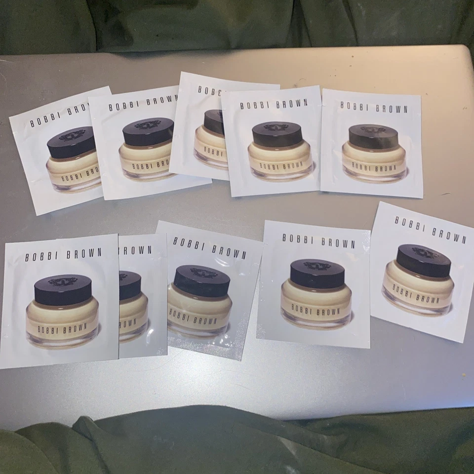 10件装Bobbi棕色维生素浓缩眼霜0.05液体盎司/1.5毫升 每个 — 第 1/1 张图片