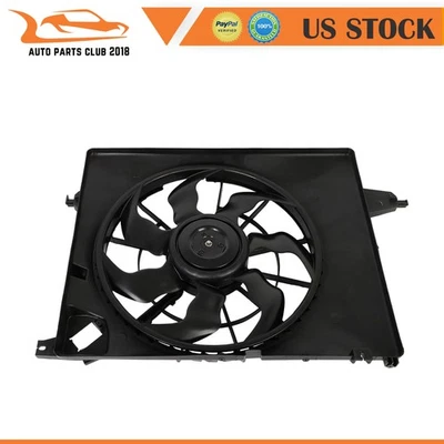 Radiator Cooling Fan For 2013 2014 2015 2016 2017 2018 Hyundai Santa Fe Sport Foto 1 de 4