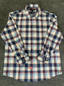Mizzen+Main Men's LS Muticolor Striped XL Classic Performance Shirt Made in USA - Picture 1 of 7